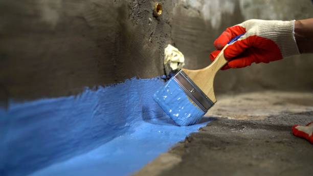 Commercial Interior Drainage System in Clifton, VA