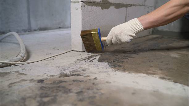SJ Waterproofing Pros Interior Drainage System coverage map for Clifton, VA and surrounding area